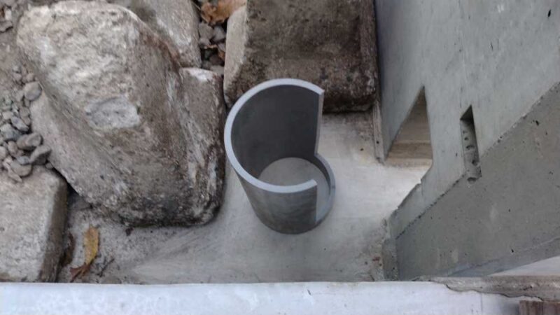 防止マスの設置予定場所