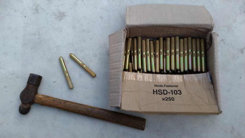 実際に使ったドリフトピンの写真