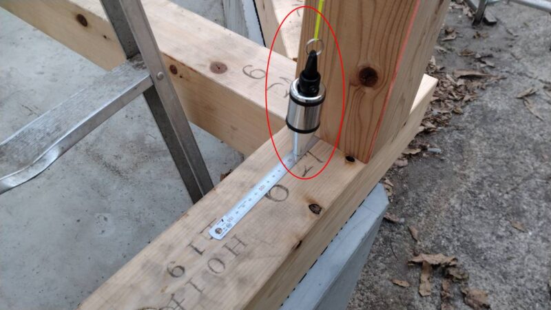 オモリの拡大写真