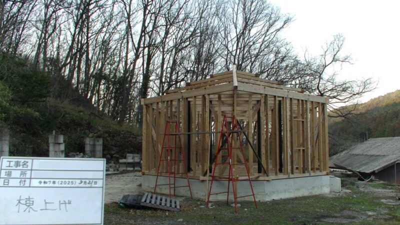 DIYで行った約26坪、平屋建ての建て方工事その1