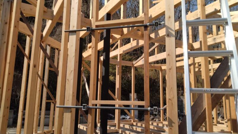 まぐさ・窓台の組付け